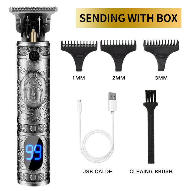 Electric Hair Clipper, Electric Hair Clipper, Oil Head Engraving Razor Electric Hair Clipper, Electric Hair Clipper, Oil Head Engraving Razor